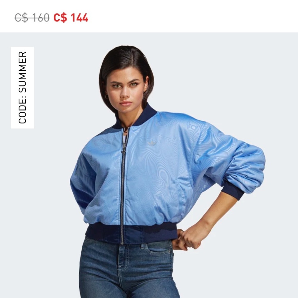 Adidas bomber jacket
